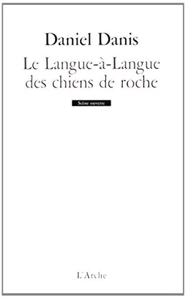 Le langue-à-langue des chiens de roche