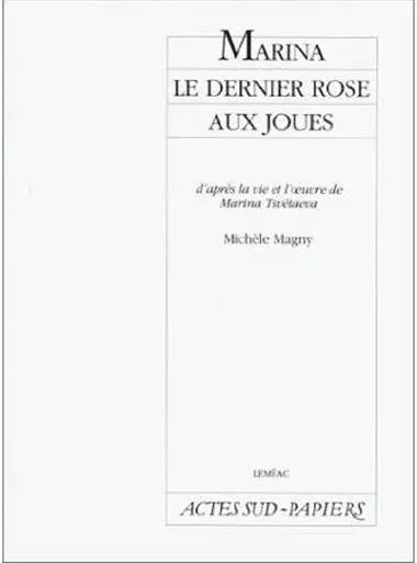 Marina, le dernier rose aux joues